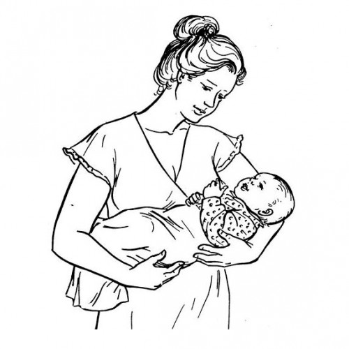 Cette méthode est recommandée pour les nourrissons de la naissance à six mois